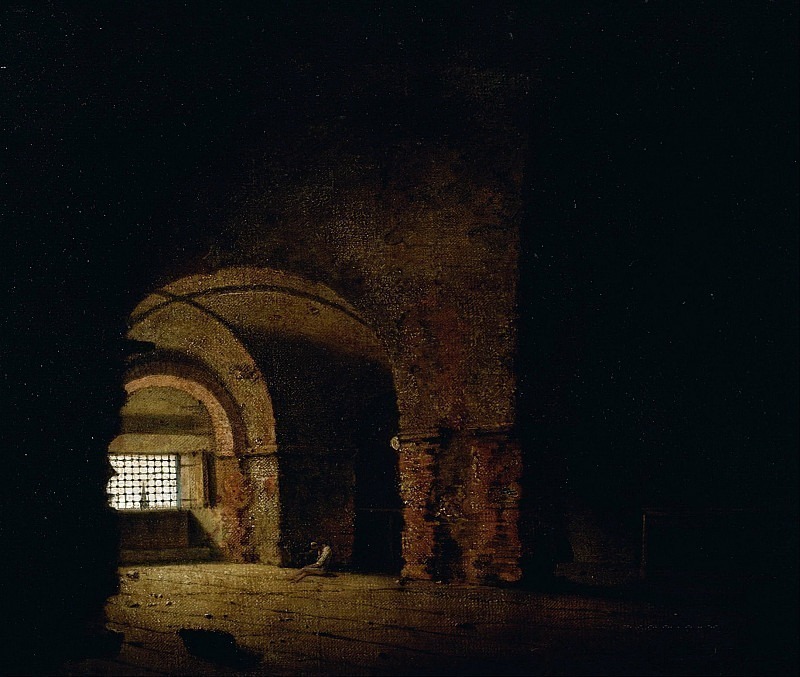 Джозеф Райт из Дерби. Узник. 1787
