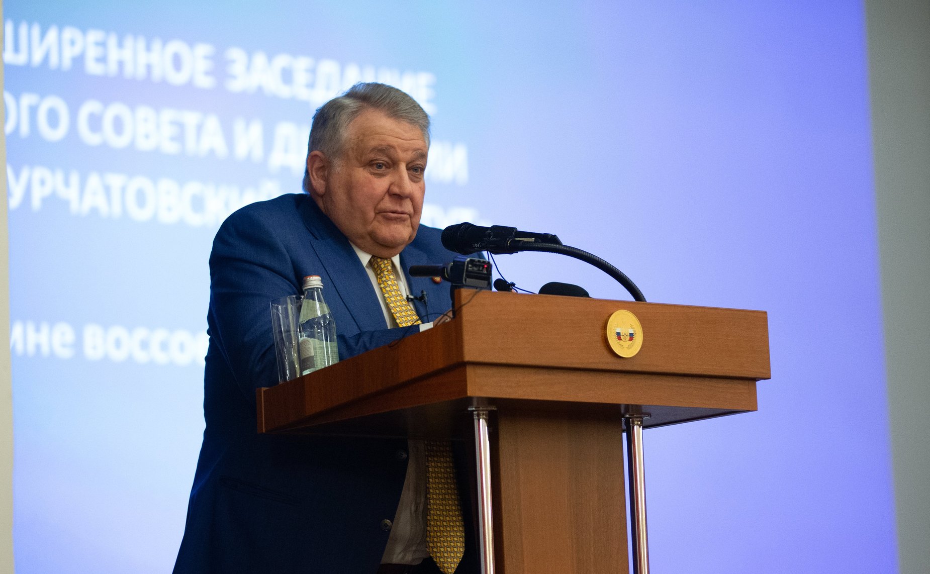 Михаил Ковальчук — президент национального исследовательского центра «Курчатовский институт»