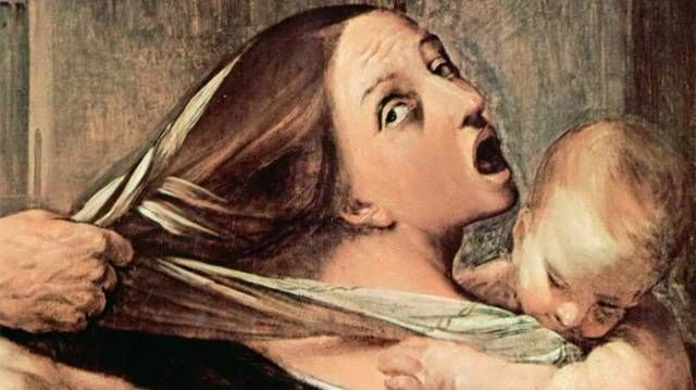 Гвидо Рени. Избиение младенцев (фрагмент). 1611