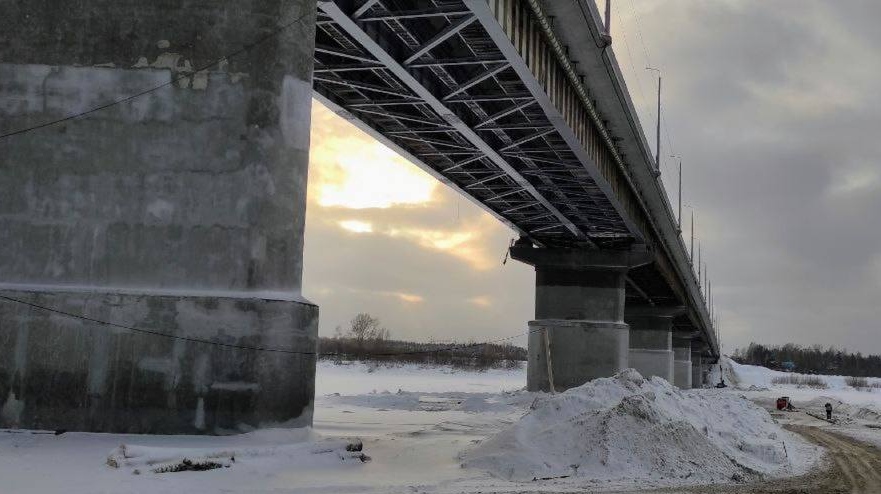 Коммунальный мост в Томске