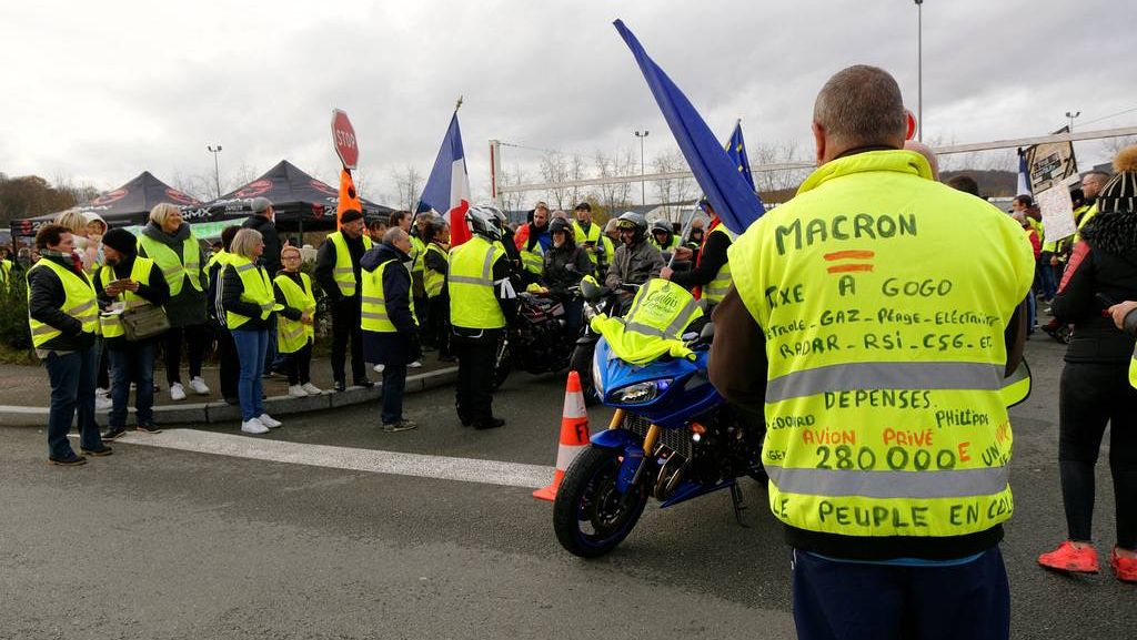 Акции протеста во Франции