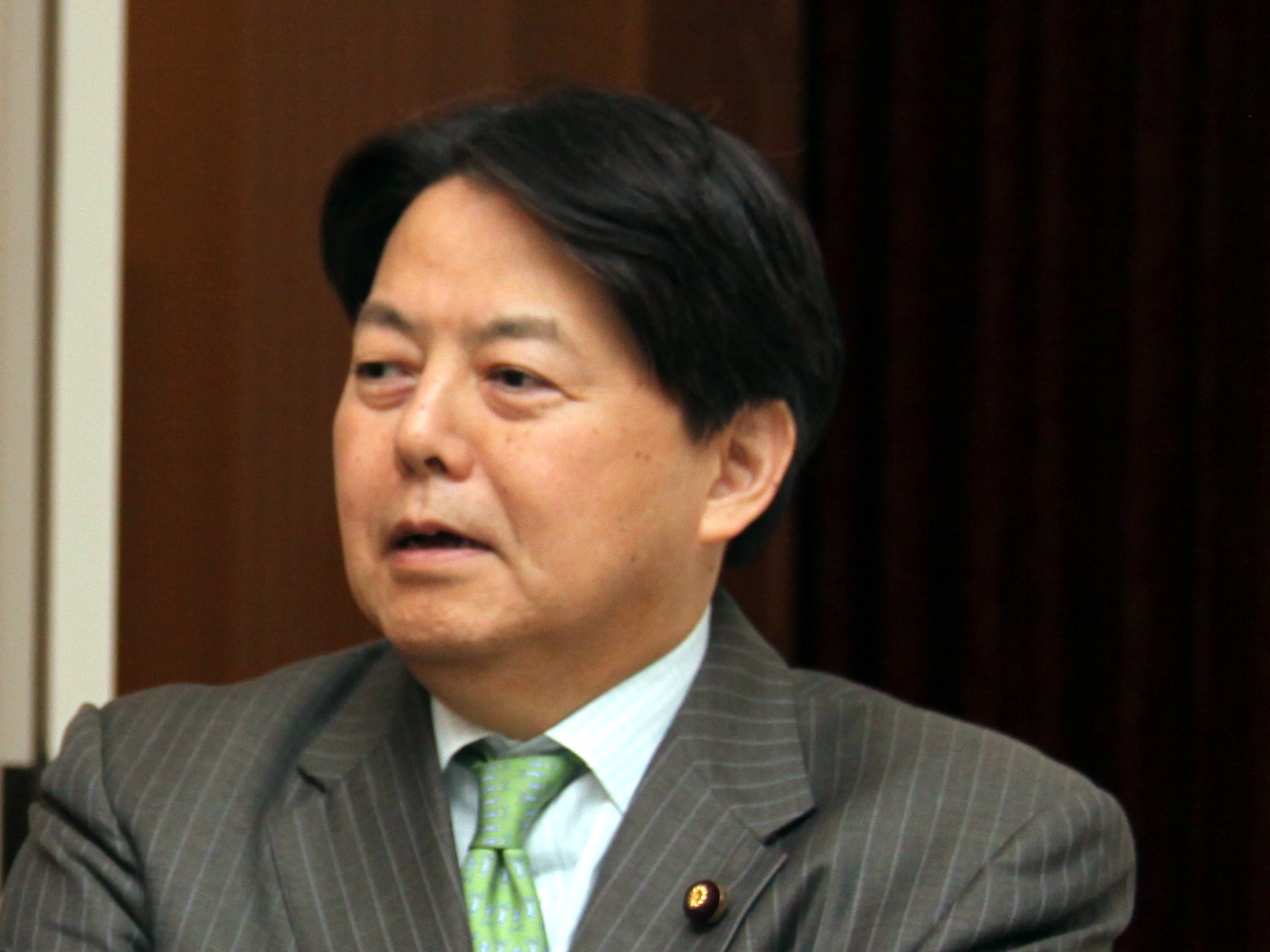 Глава МИД Японии Ёсимаса Хаяси