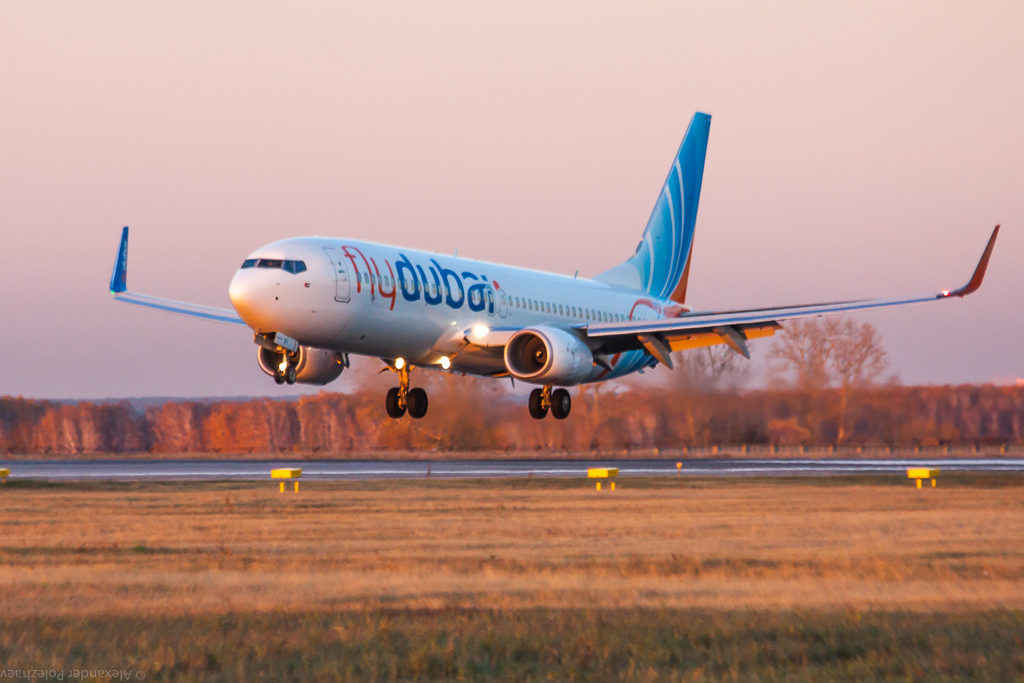 Самолет компании «FlyDubai»