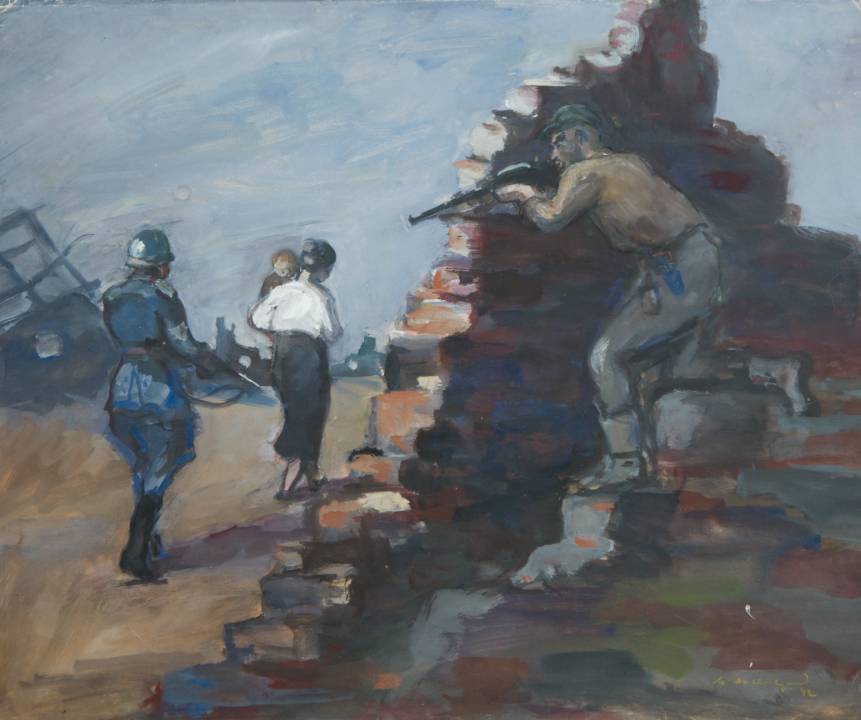 Меер Аксельрод. Немецкая оккупация. 1942