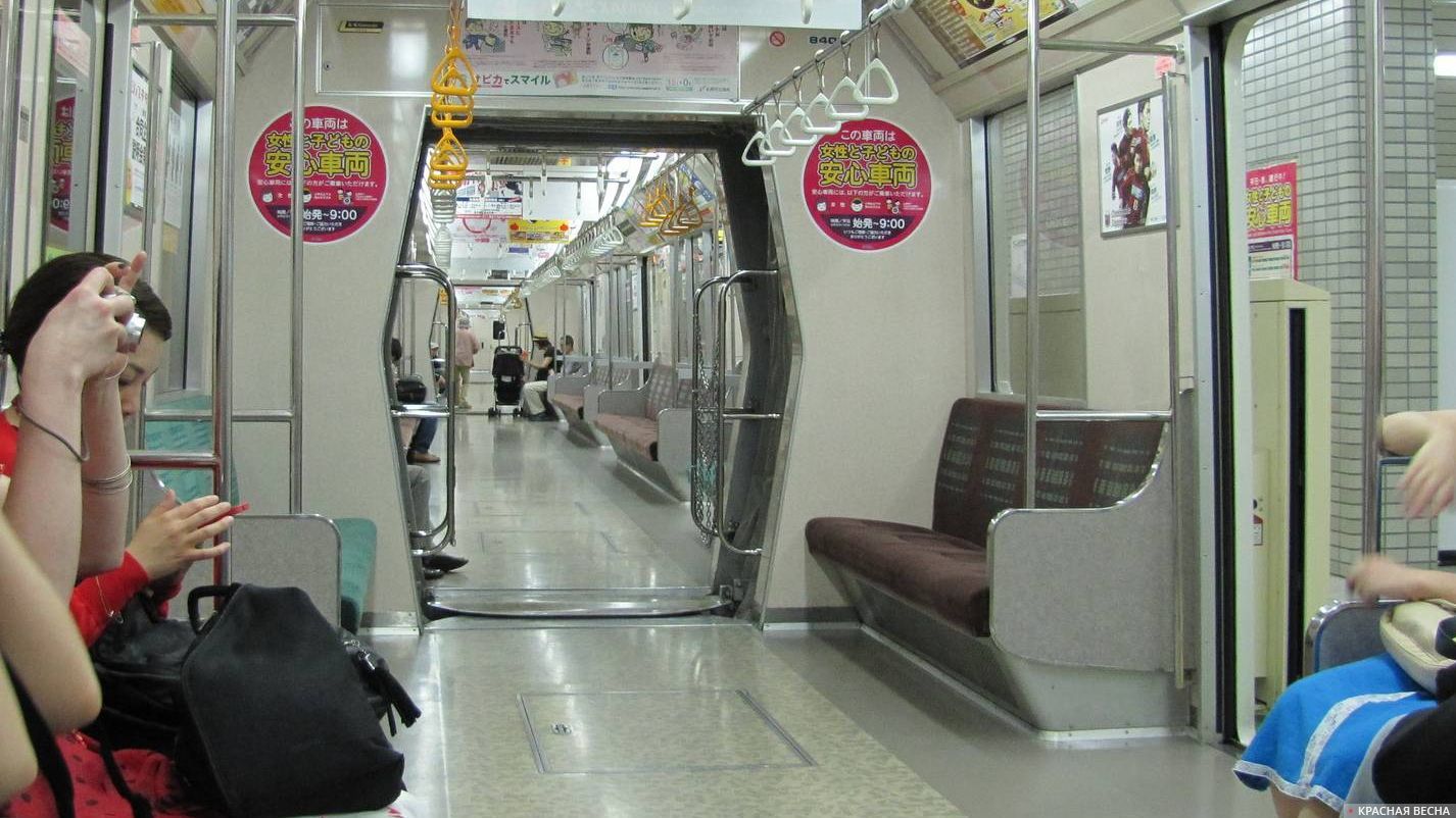 Японки в метро без цензуры