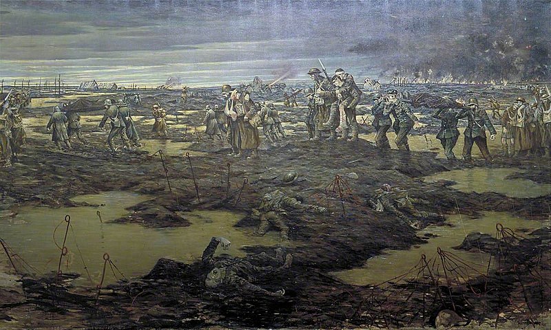 Кристофер Невинсон,‘Жатва битвы’ 1918