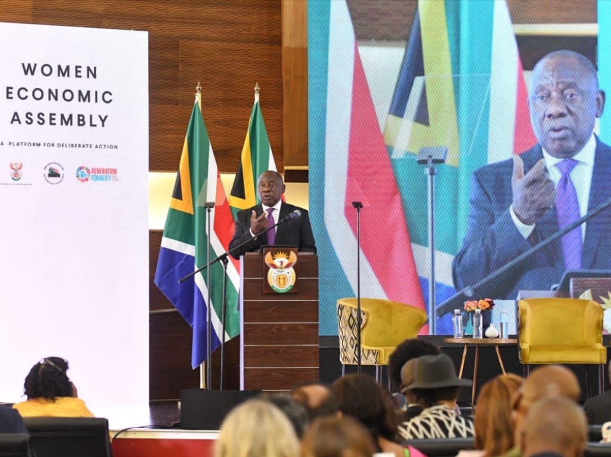 Президент ЮАР Сирил Рамафоса