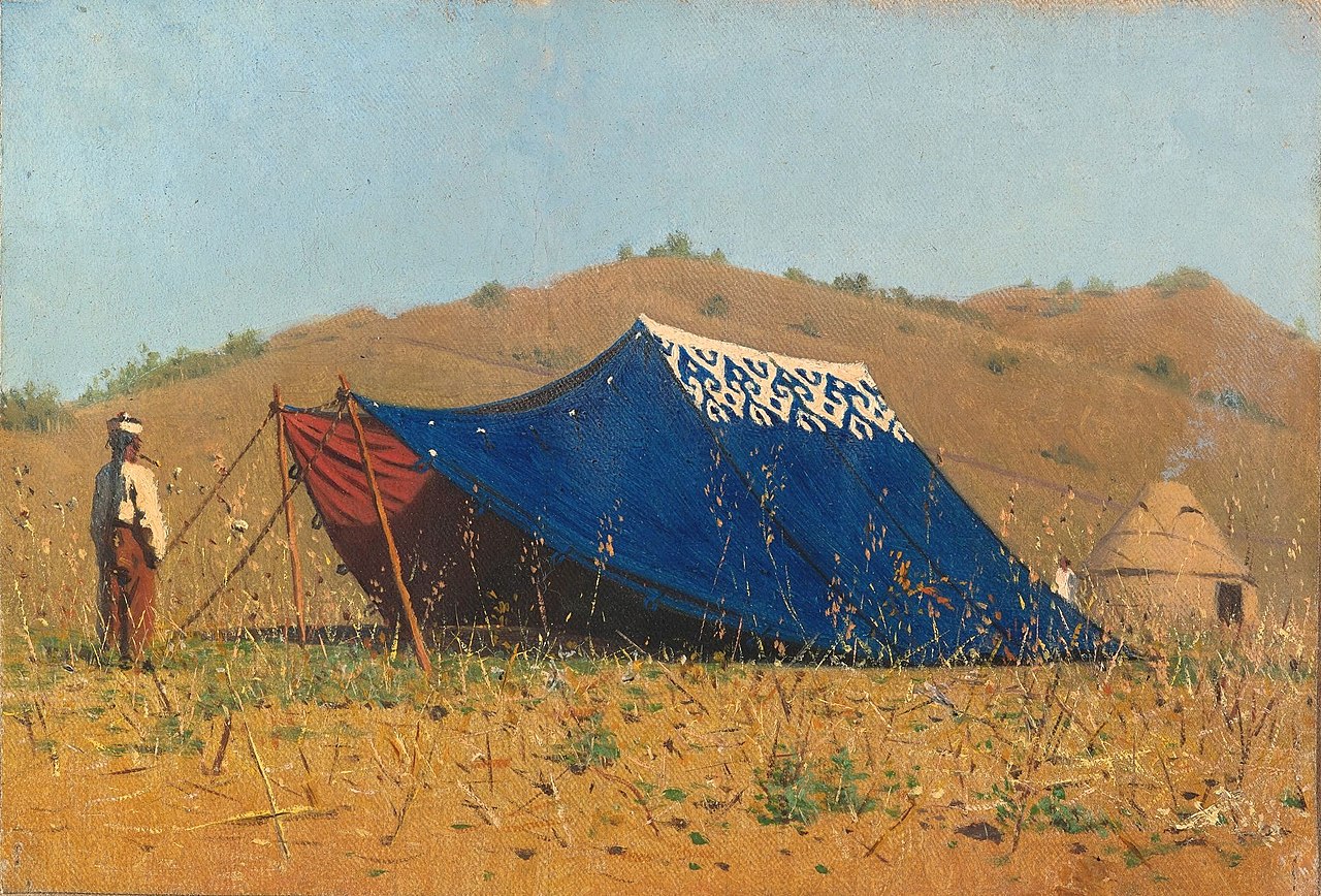 Василий Верещагин. Китайская палатка. 1869-1870