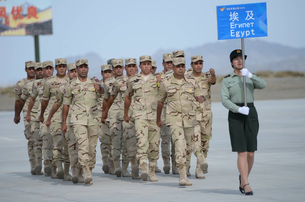 Египетские военнослужащие