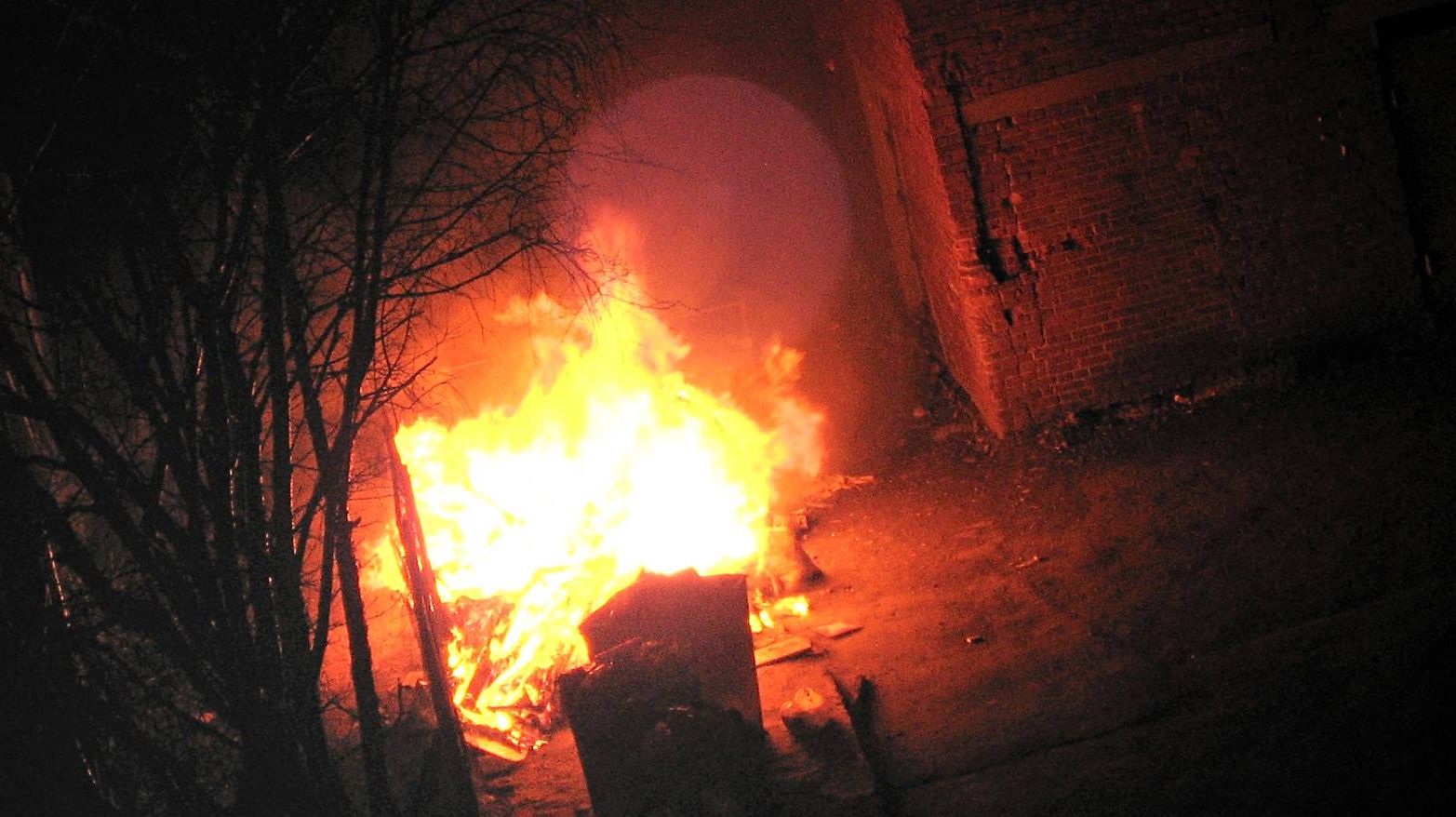 Пожар во дворе, Екатеринбург