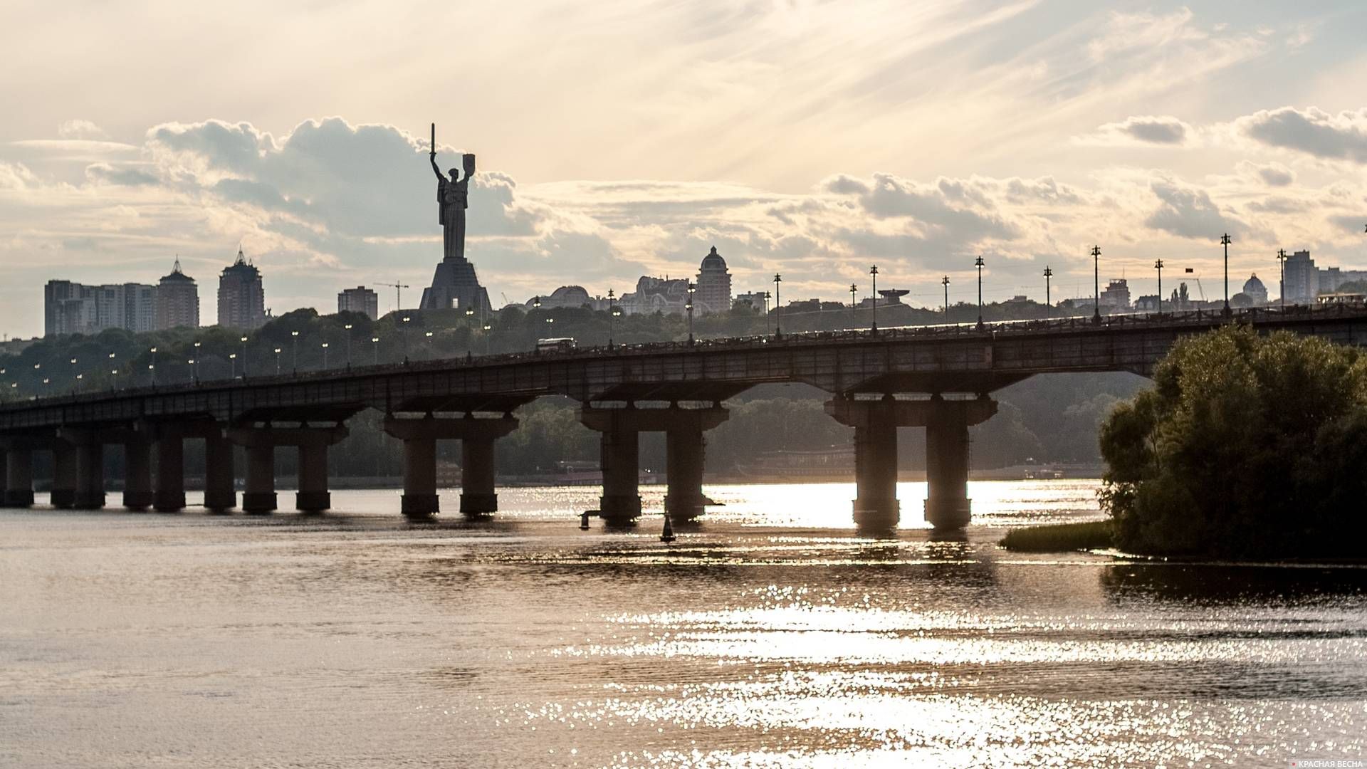 Мост Патона в Киеве