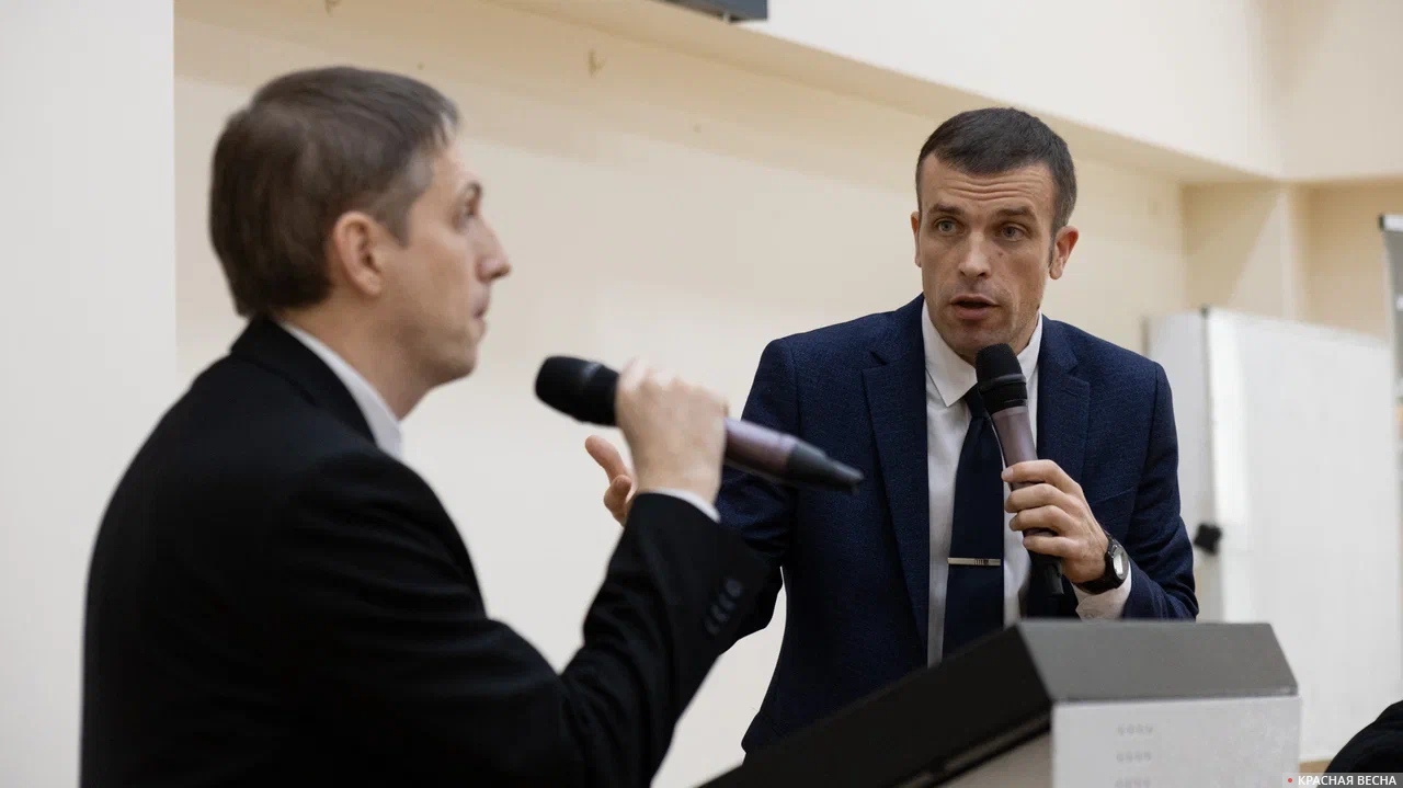 Фёдор Кауфман и Андрей Берсенев. Презентация монографии «Украинство» в КубГУ. 26.11.2025