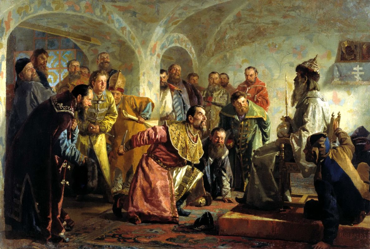 Николай Неврев. Опричники. 1888