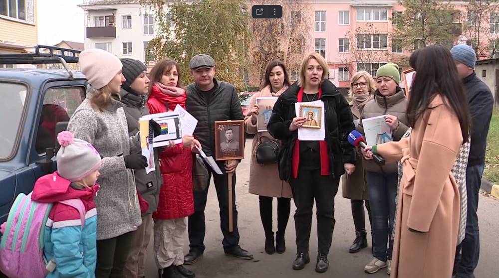 Жители Лисок записали видеообращение президенту России