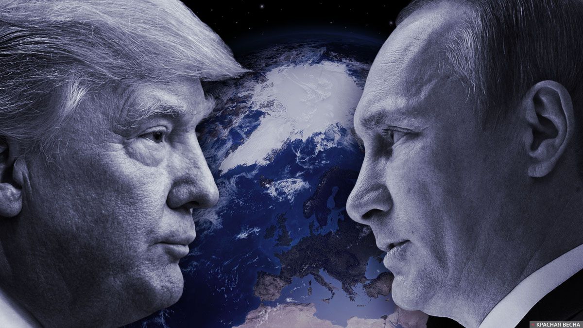 Д. Трамп и В. Путин