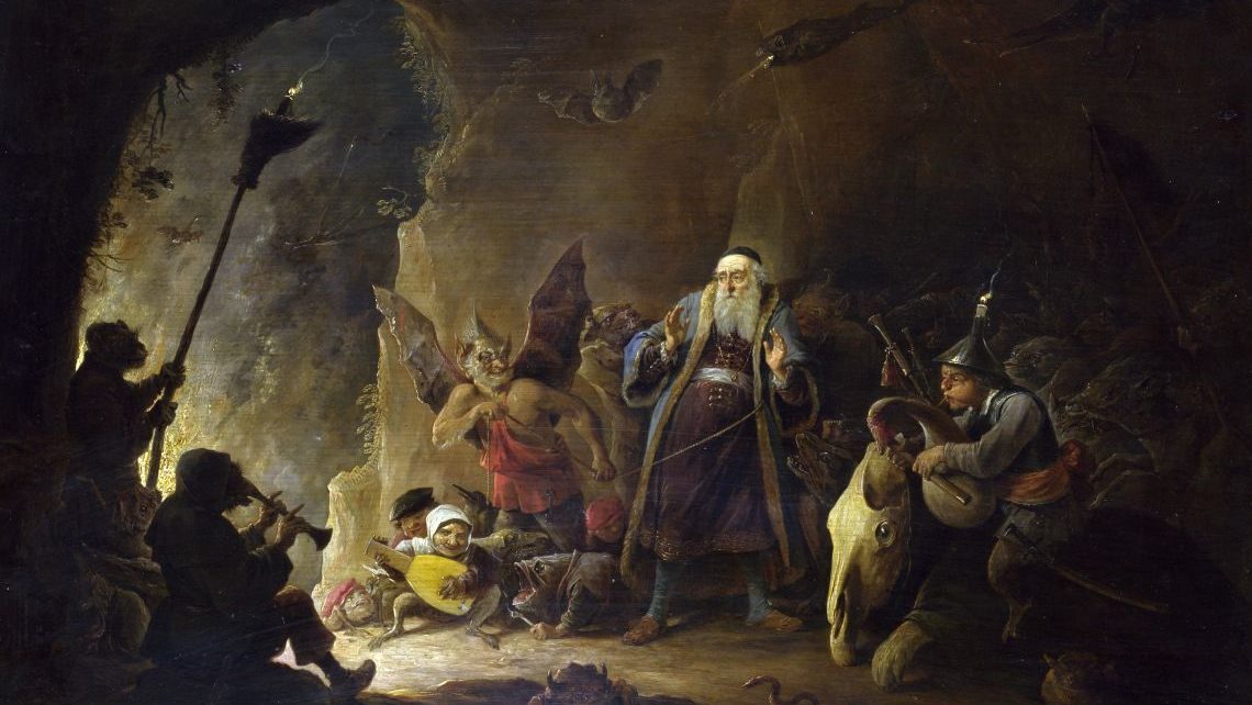 Давид Тенирс Младший. Богача ведут в ад. XVII век