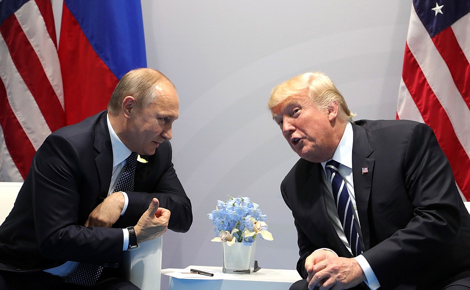 Владимир Путин и Дональд Трамп [kremlin.ru]
