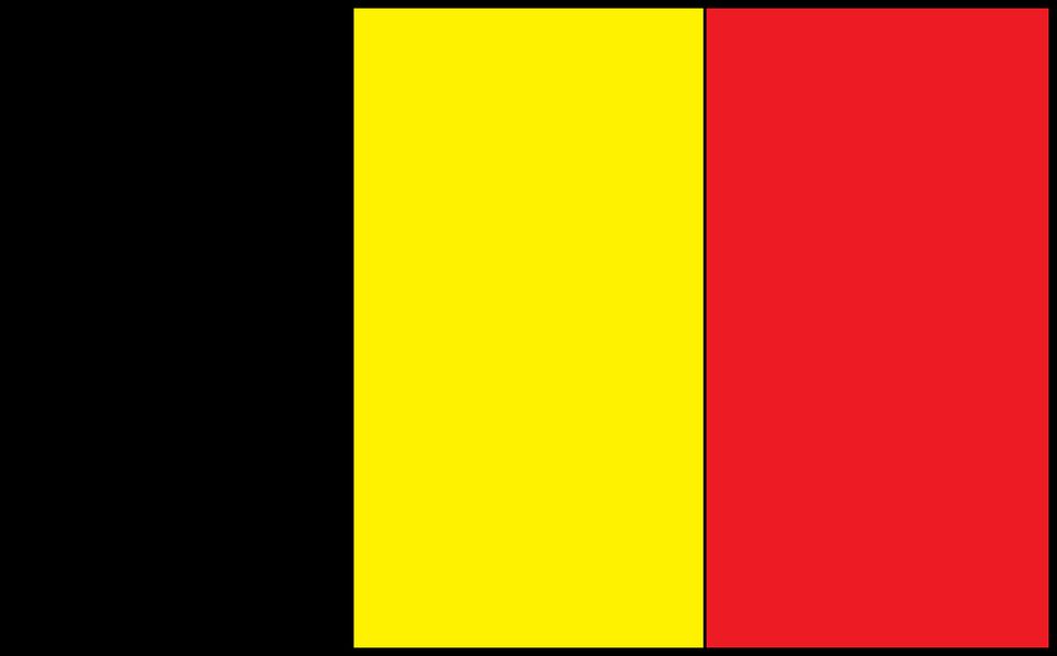 Флаг Бельгии, автор: mayns82, лицензия: CC0 1.0