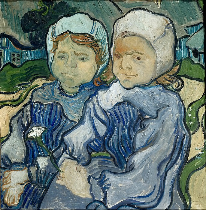 Винсент Ван Гог. Два ребенка. 1890