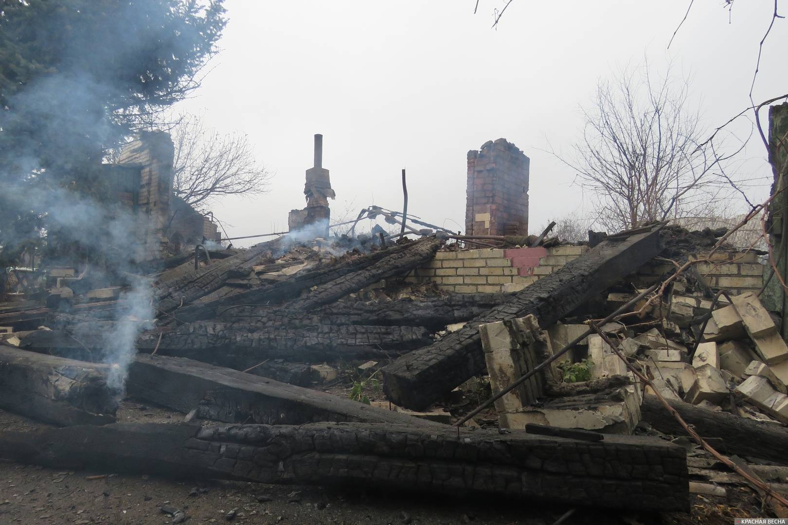 Разрушения. ДНР. (архив)