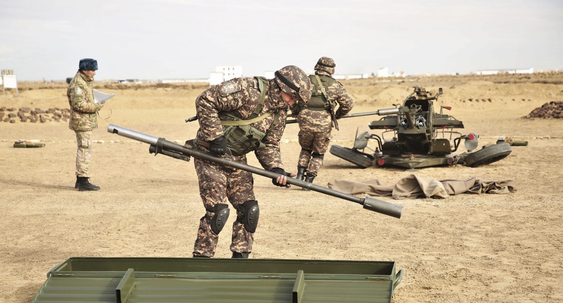 Военные учения ПВО Узбекистана