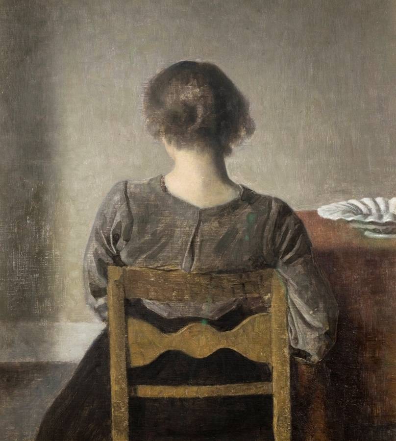 Вильгельм Хаммерсхёй. Отдых. 1905