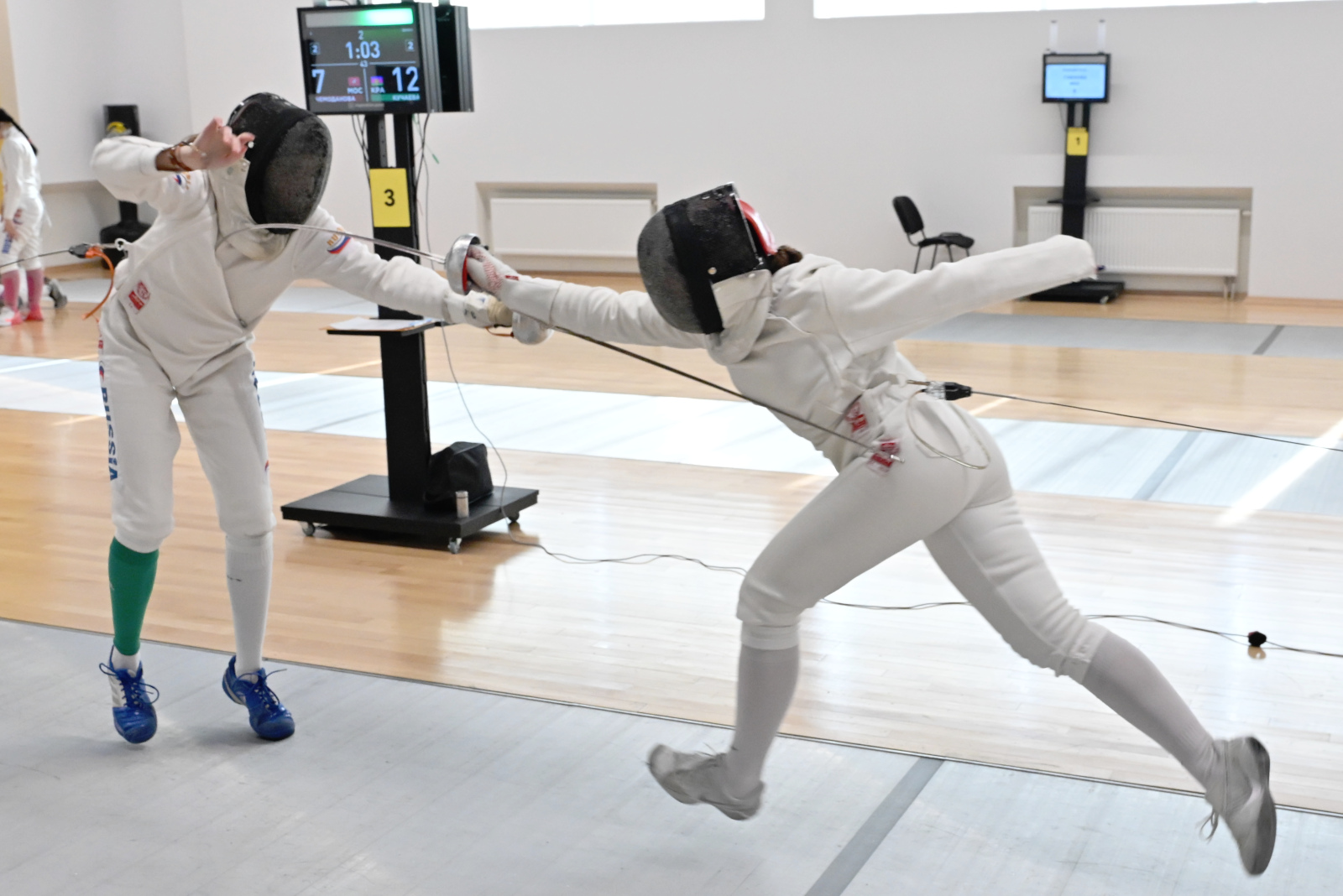 Фехтование. Шпага, Женщины (архивная фотография)