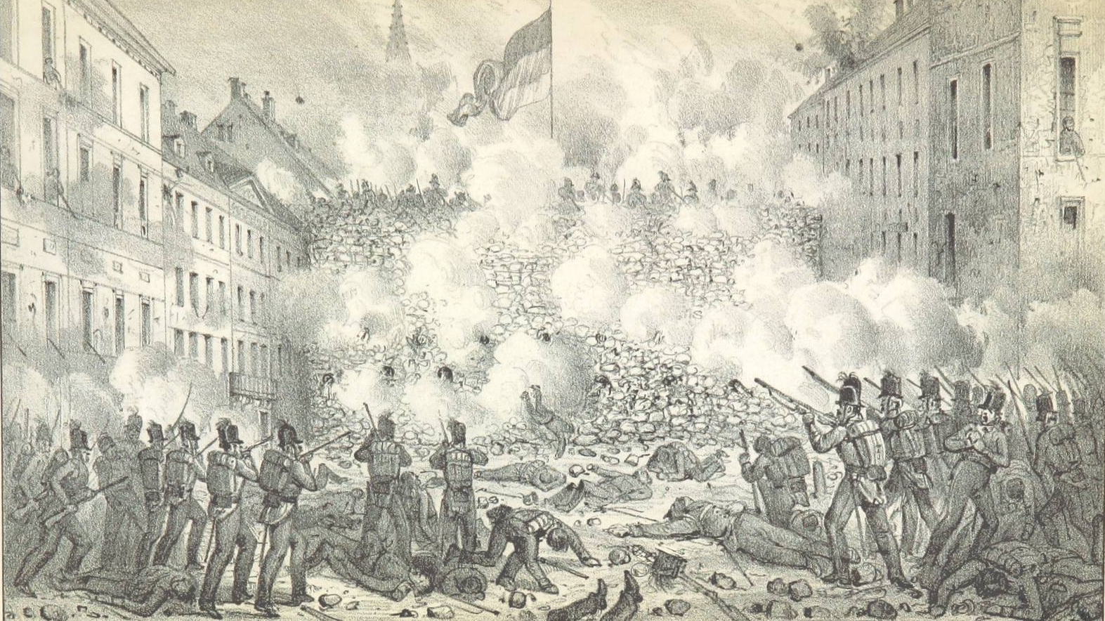 Восстание в Вене. 1848