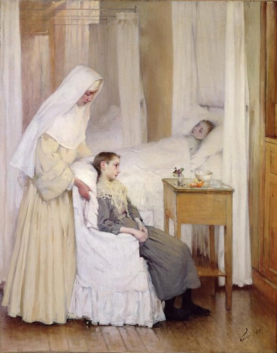 Генри Жюль Жан Жоффруа. В госпитале Нотр-Дам-дю-Бон Перпетюль. 1903