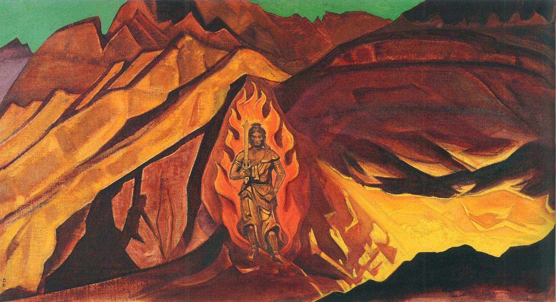 Николай Рерих. Страж входа. 1927
