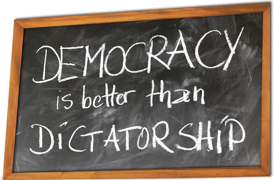 демократия, диктатура, доска