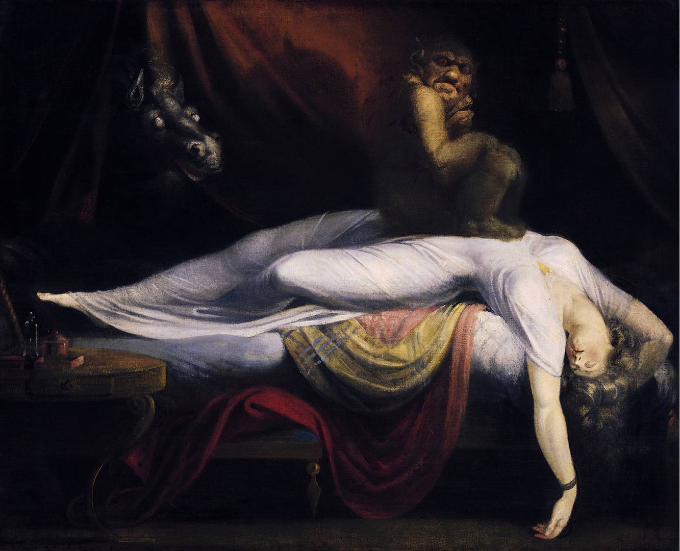 Иоганн Фюсли. Ночной кошмар. 1781