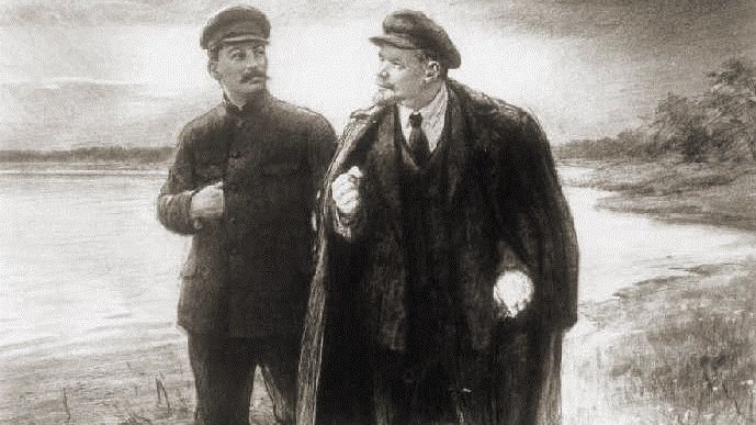 Жуков Николай. Ленин и Сталин в Разливе. 1940