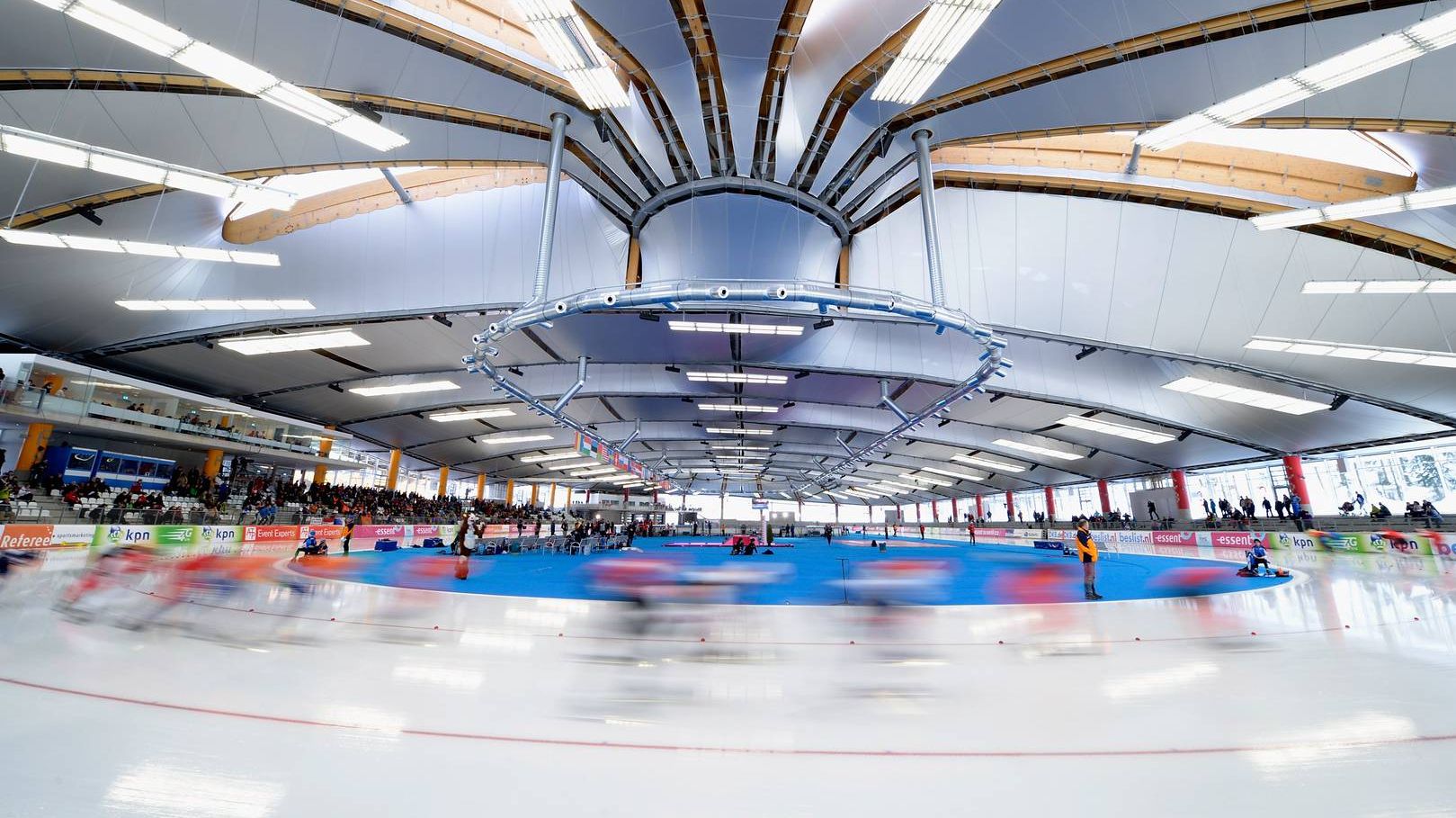 Max Aicher Arena during the ISU World Cup Speed Skating in Inzell (GER) 2013©Bongarts