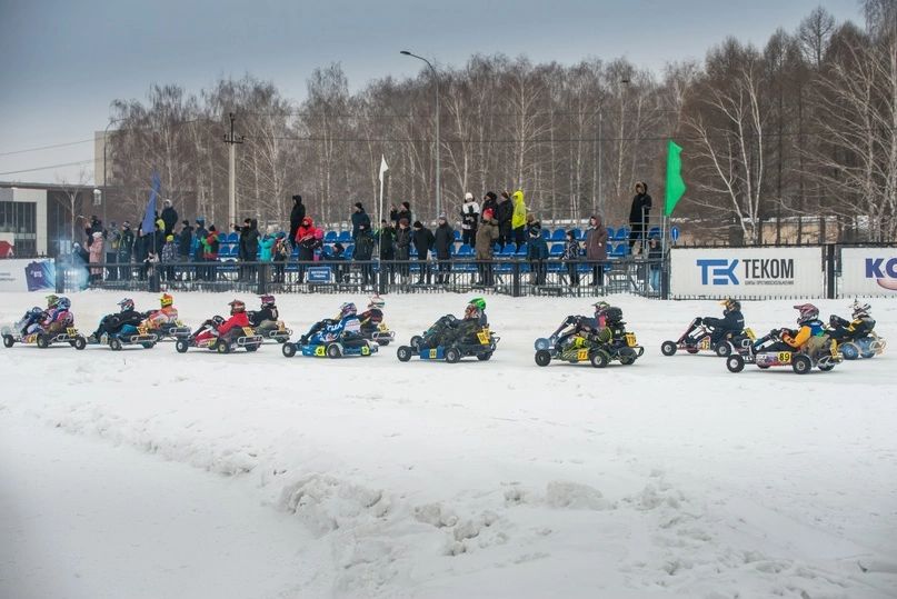 Чемпионат КамАЗа по зимнему картингу