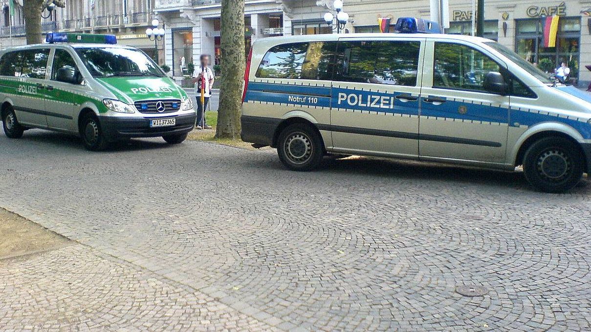 Автомобили полиции. Германия