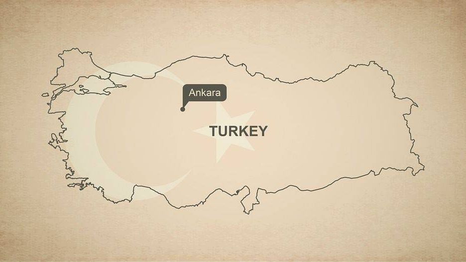 Обрис карты Турции