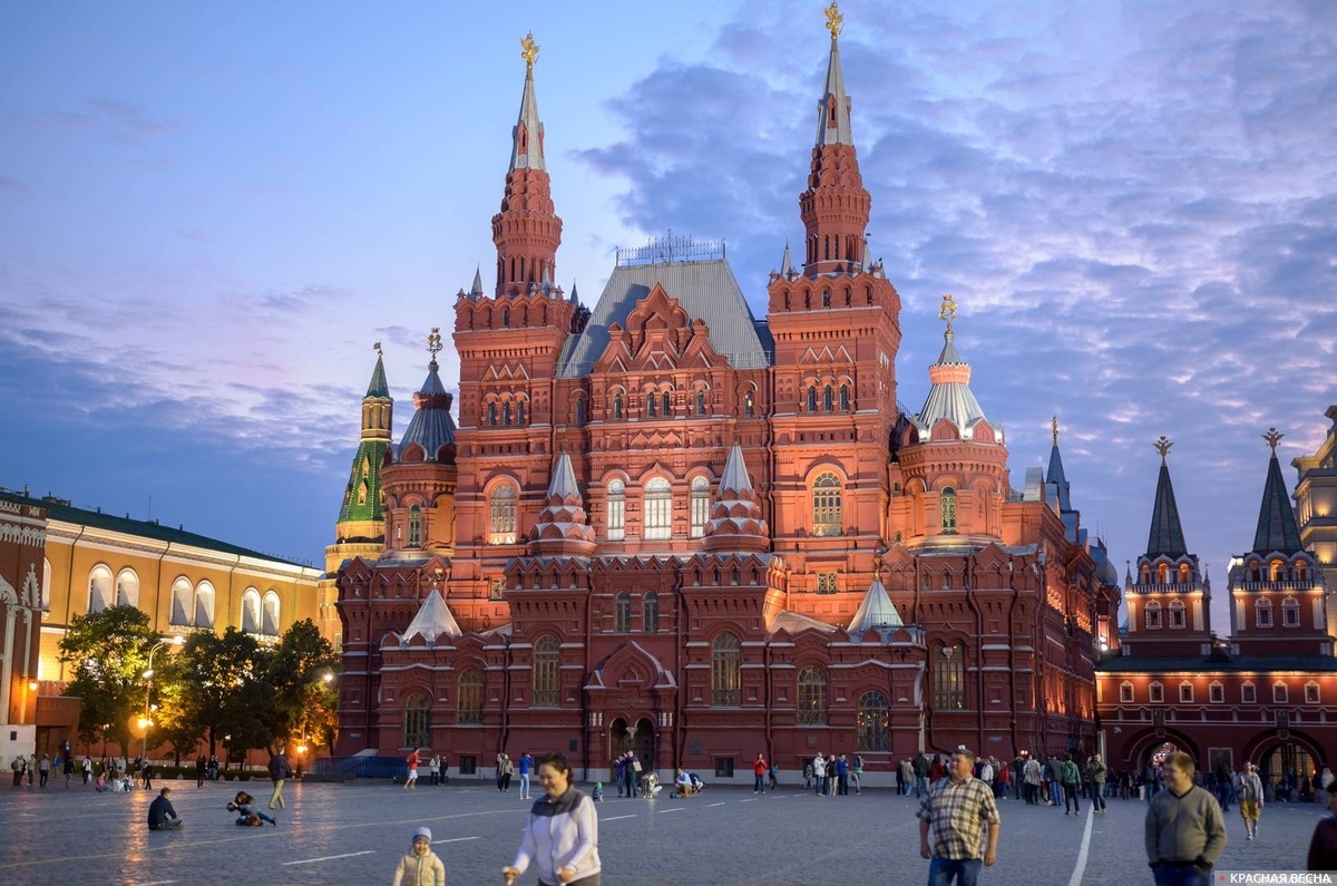 Государственный исторический музей, Красная площадь, Москва