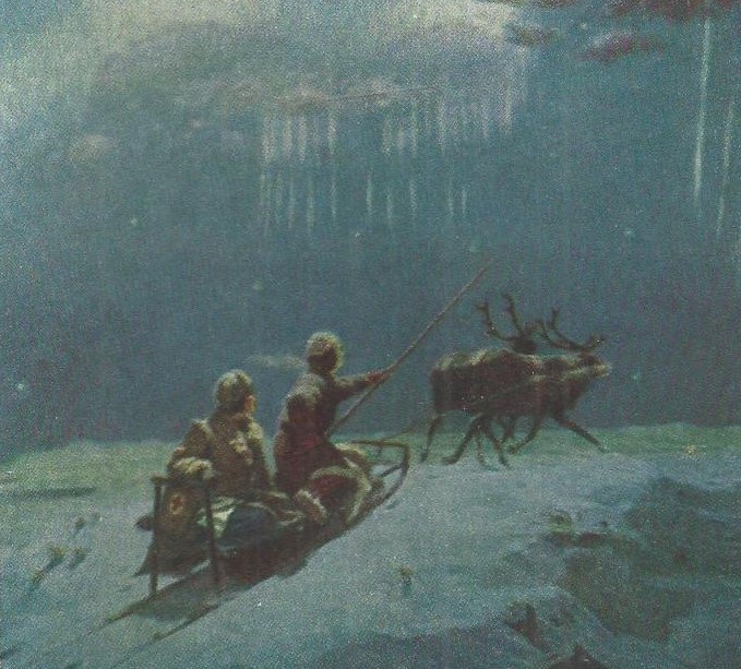 Серафим Фролов. К больному. 1952