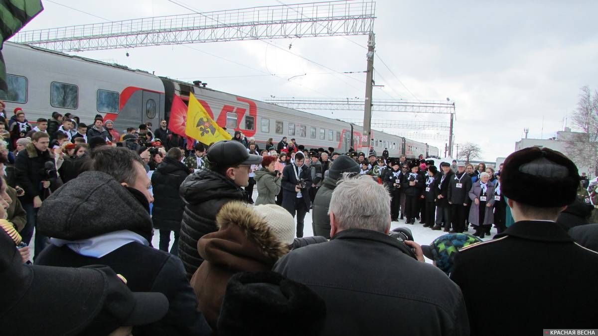 — Поезд памяти в Орле. Митинг. 24.03.2018