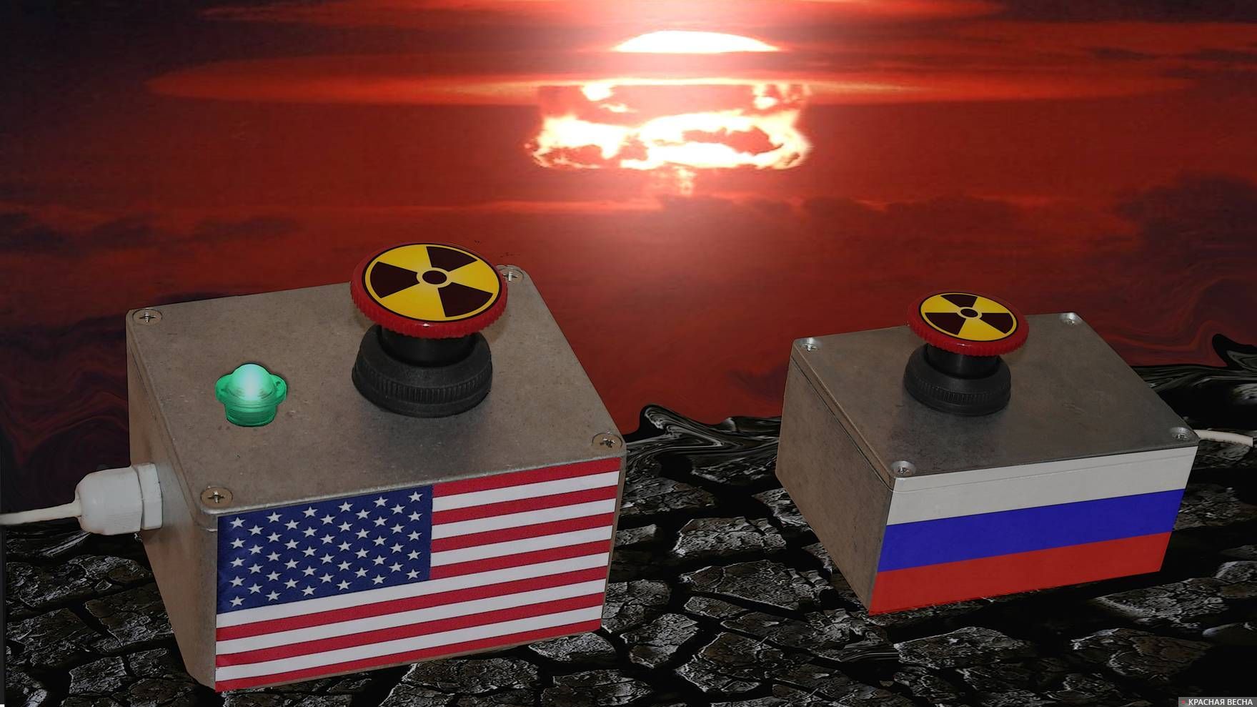 Ядерная война.США и Россия
