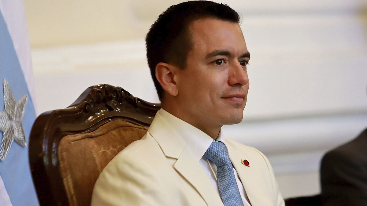 Президент Эквадора Даниэль Нобоа