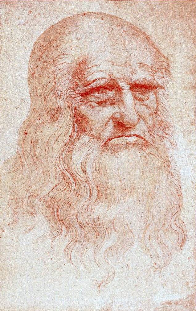 Предполагаемый автопортрет Леонардо да Винчи