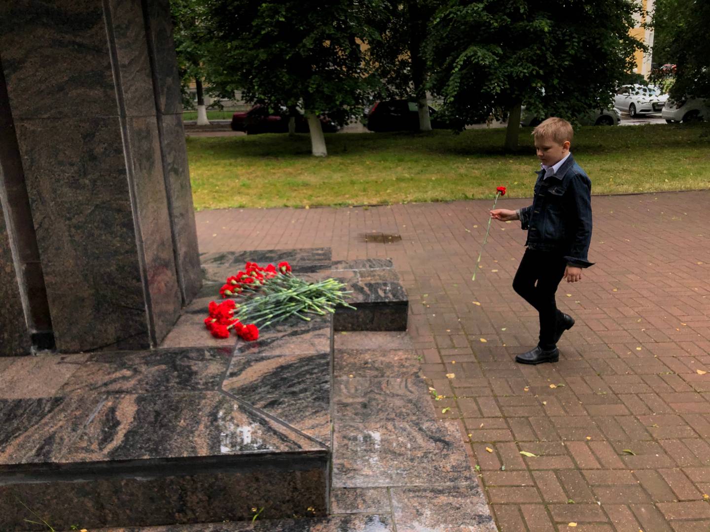 Возложение цветов. Брянск