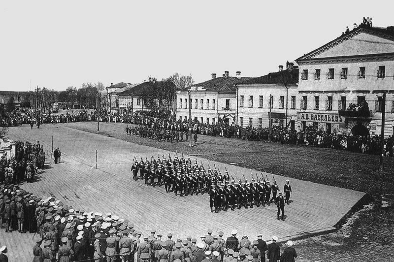 Войска Антанты в Архангельске в 1918 году