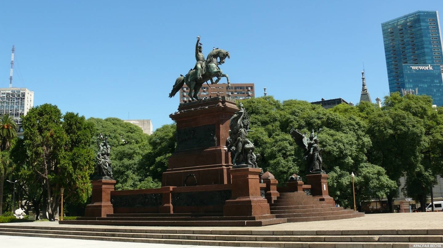 Площадь Сан Мартина, Буэнос-Айрес, Аргентина
