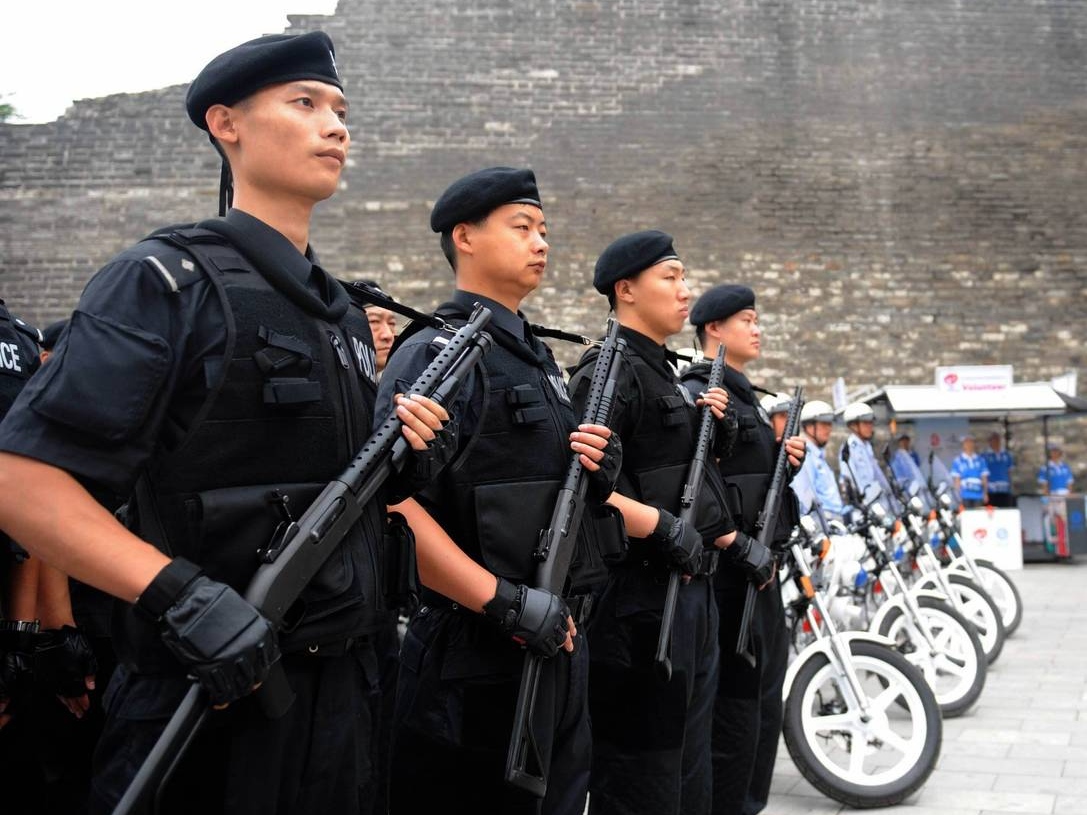 Бойцы китайского спецназа