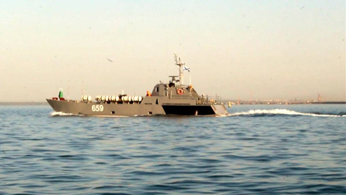 Черноморский флот в Азовском море