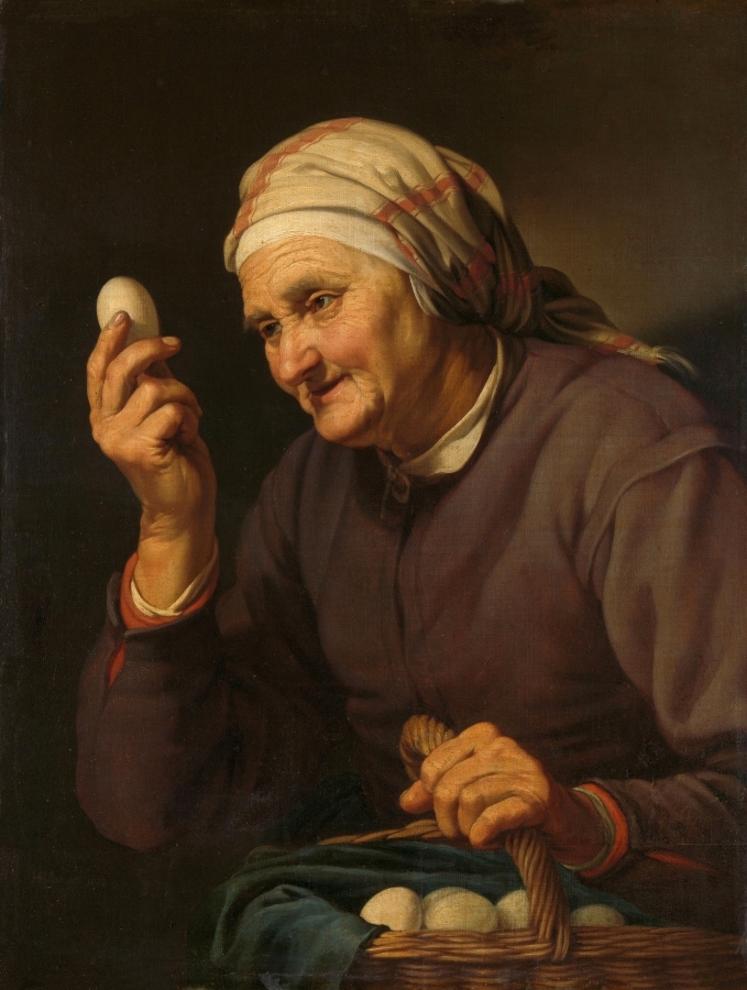 Хендрик Блумарт. Торговка яйцами. 1632