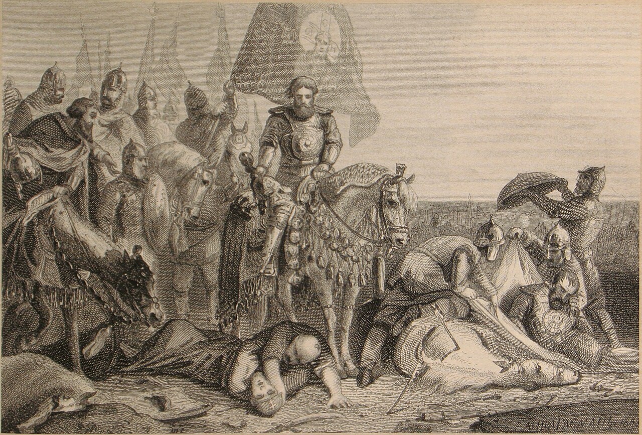 Борис Чориков. Дмитрий Донской и Пересвет. До 1900